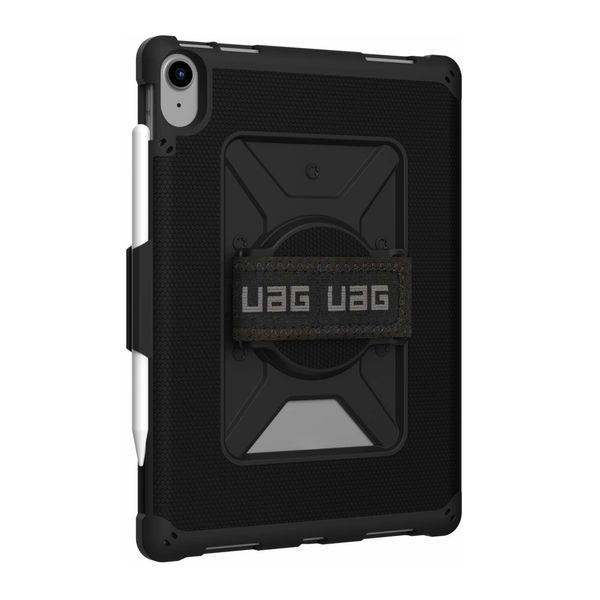 UAG Metropolis back cover with strap in factory packaging Apple iPad 11 (2025) 11 inch A16 / iPad 10 (2022) 10.9 inch - Black