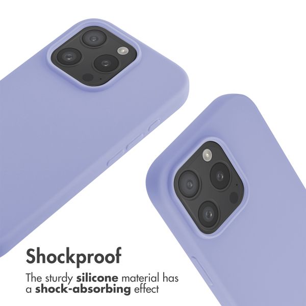 imoshion Silicone Case with Strap Apple iPhone 16 Pro - Purple