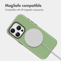 imoshion Colour Back Cover with Thin MagSafe Ring Apple iPhone 15 Pro - Dark Green