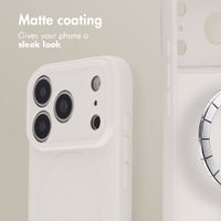 imoshion Colour Back Cover with MagSafe Apple iPhone 18 Pro / 17 Pro - Beige