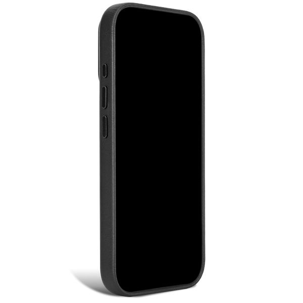 Decoded Leather Backcover MagSafe Apple iPhone 18 Pro Max / 17 Pro Max - Black