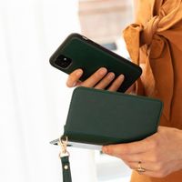 Selencia 2-in-1 Uitneembare Vegan Lederen Bookcase iPhone 11 - Groen