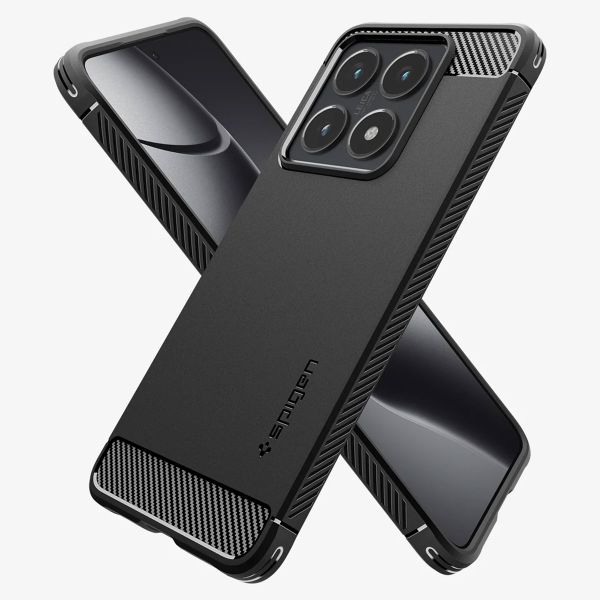 Spigen Rugged Armor Backcover Xiaomi 14T - Matte Black