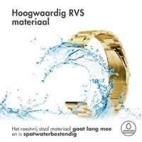 imoshion Stalen bandje  - Universeel 24 mm aansluiting - Goud