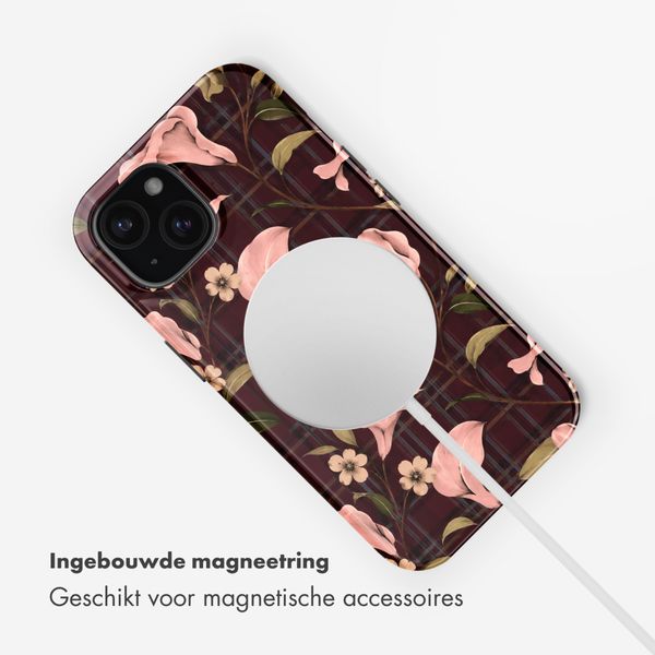 Selencia Vivid Backcover met MagSafe Apple iPhone 15 - Autumn Muse