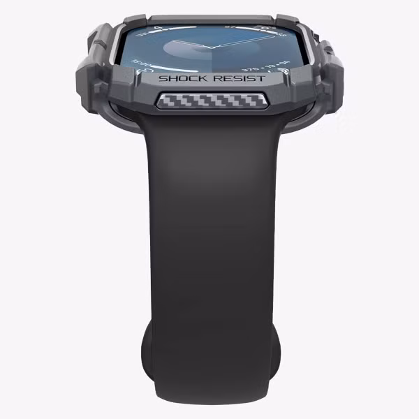 Spigen Rugged Armor™ Case Apple Watch Series 10 / 11 - 46 mm - Dark Gray