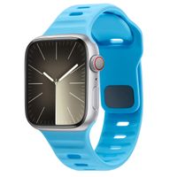 imoshion Active Sport siliconenbandje Apple Watch Series 1 t/m 9 / SE (38/40/41 mm) | Series 10 (42 mm) - Blauw