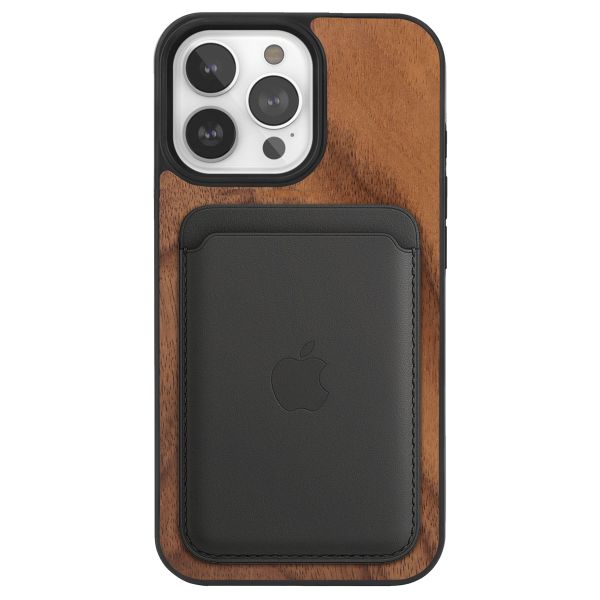 Woodcessories Bumper Case MagSafe iPhone 15 Pro Max - Walnut