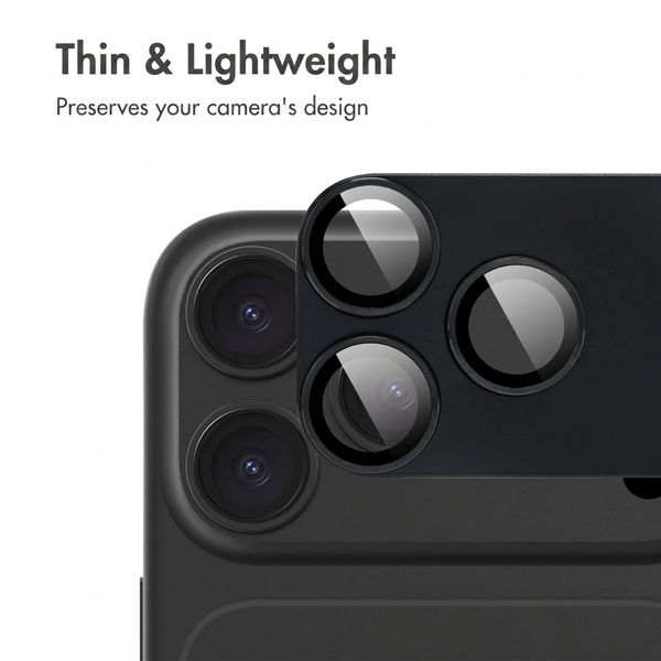 imoshion Camera Protector Glass 2-pack Apple iPhone 18 Pro Max / 17 Pro Max - Black