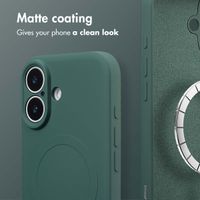 imoshion Colour Back Cover with MagSafe Apple iPhone 17 - Dark Green