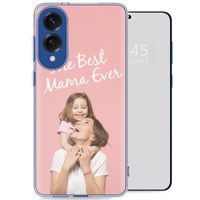 Ontwerp je eigen gel hoesje Samsung Galaxy S25 Edge - Transparant