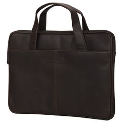 dbramante1928 Silkeborg Laptoptas 16 inch - Echt leer - Hunter Dark