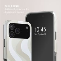 Selencia Vivid Back Cover with MagSafe Apple iPhone 17 Pro - Desert Waves Beige