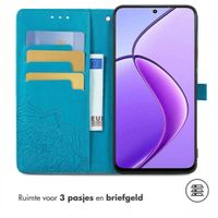 imoshion Mandala Bookcase Oppo Reno 12F 5G - Turquoise