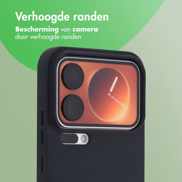 imoshion Color Backcover Xiaomi 17 Pro Max - Zwart