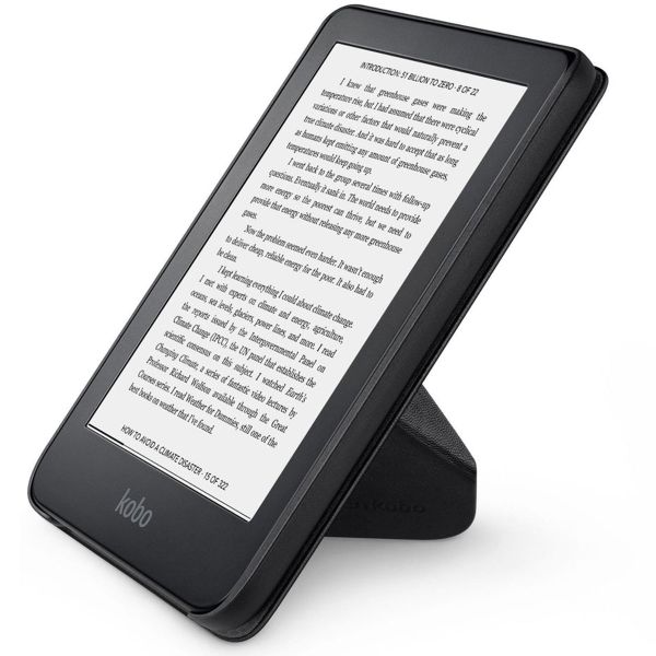 Kobo SleepCover Kobo Clara 2E / Tolino Shine 4 - Zwart