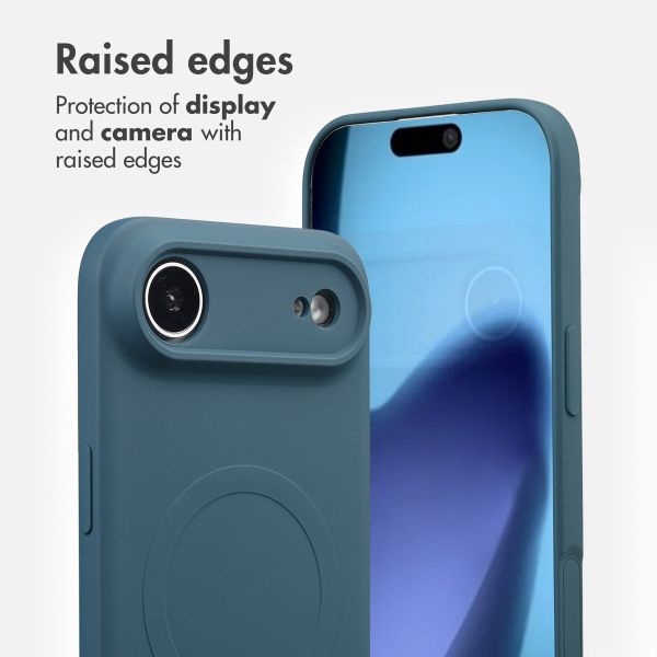 imoshion Colour Back Cover with MagSafe Apple iPhone Air - Dark Blue