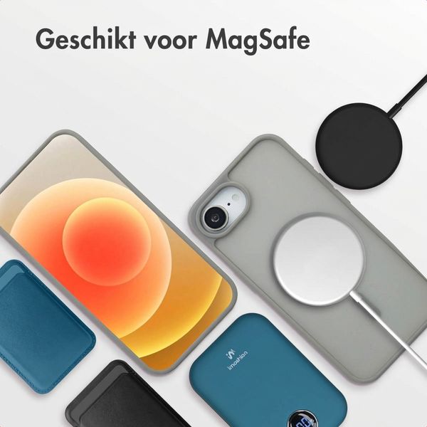 imoshion Color Guard Backcover met MagSafe Apple iPhone 17e / 16e - Grijs