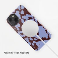 Selencia Vivid Backcover met MagSafe Apple iPhone 13 - Moo'd Lavender Glow