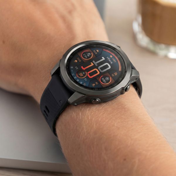 imoshion Full Cover Hardcase Garmin Fenix 8 - 43 mm - Zwart