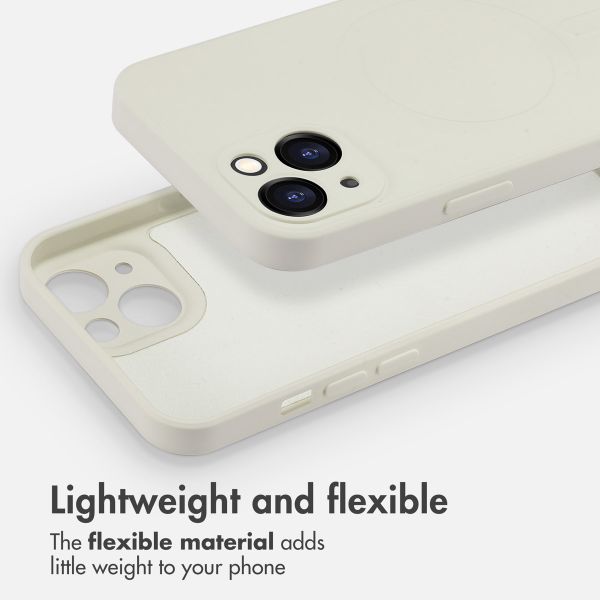 imoshion Colour Back Cover with MagSafe Apple iPhone 13 - Beige