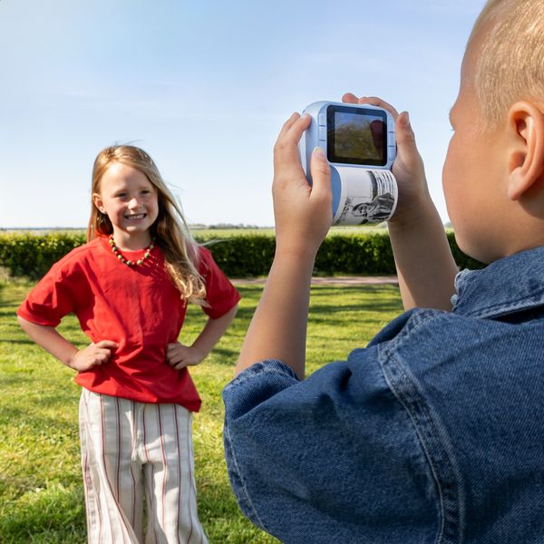 imoshion Kids Camera met Fotoprinter - Kindercamera - Foto's/Video's/Spelletjes - Lila