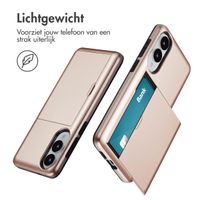 imoshion Backcover met pasjeshouder Samsung Galaxy S25 Edge - Rosé Goud
