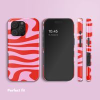 Selencia Vivid Back Cover Apple iPhone 16 Pro - Dream Swirl Pink