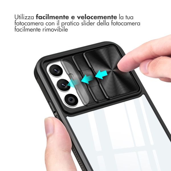 imoshion Camslider Backcover Samsung Galaxy A34 (5G) - Zwart