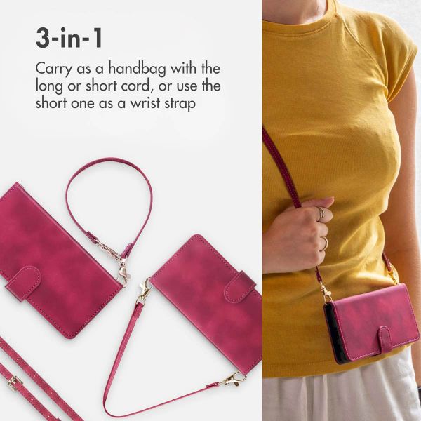 imoshion Bookcase with Strap Apple iPhone 17 - Red