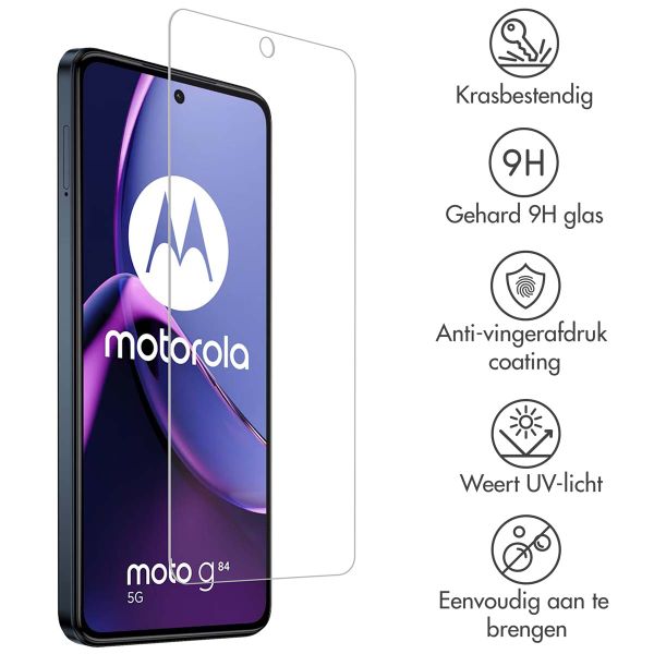 Accezz Gehard Glas Screenprotector Motorola Moto G84