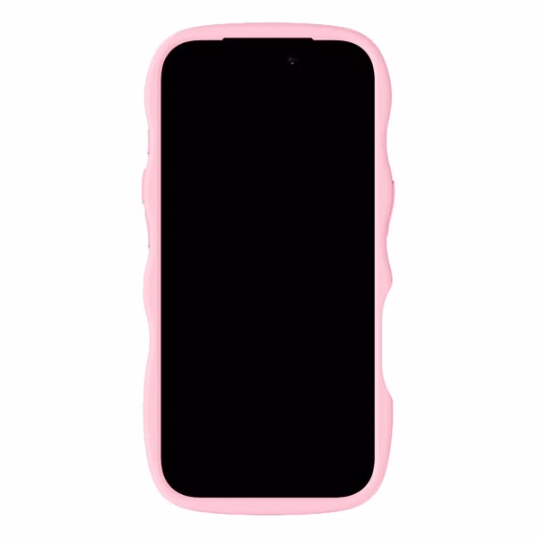 Holdit Wavy Case Apple iPhone 17 Pro Max - Transparent / Pink