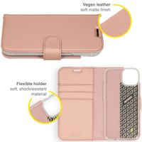Accezz Wallet Softcase Bookcase Apple iPhone 14 Plus - Rosé Goud