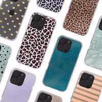 imoshion Design hoesje Apple iPhone 16 Pro - Leopard Pink