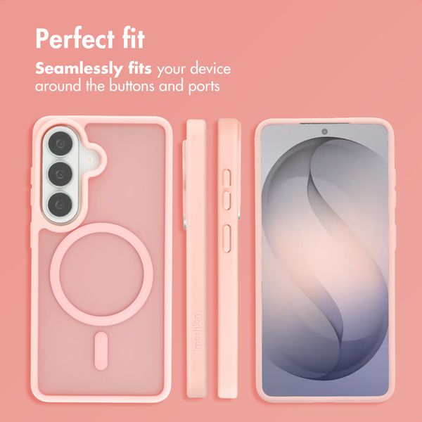 imoshion Colour Guard Back Cover with MagSafe Samsung Galaxy S26 - Light Pink