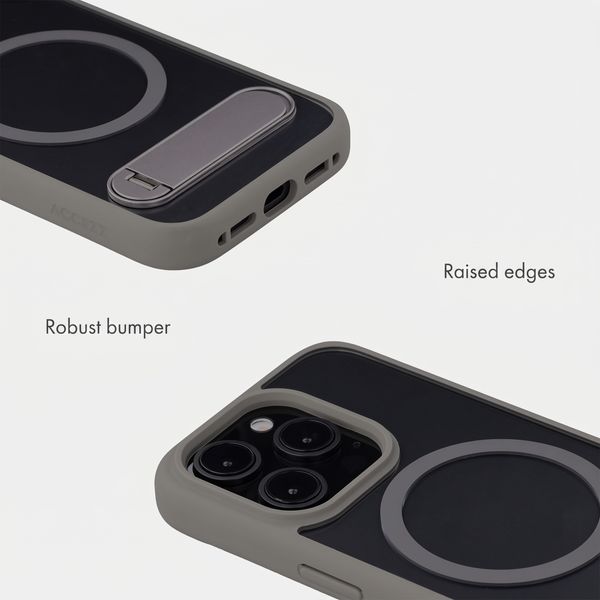 Accezz Hold Case with MagSafe Apple iPhone 15 Pro - Grey