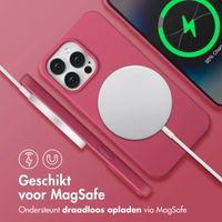 imoshion Color Backcover met afneembaar koord MagSafe Apple iPhone 14 Pro Max - Raspberry