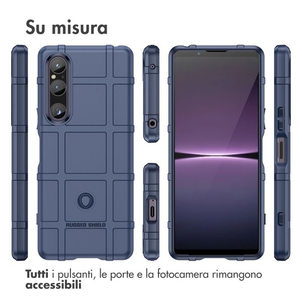 imoshion Rugged Shield Backcover Sony Xperia 1 V - Donkerblauw