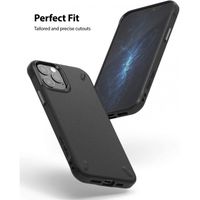 Ringke Onyx Backcover iPhone 12 (Pro) - Zwart