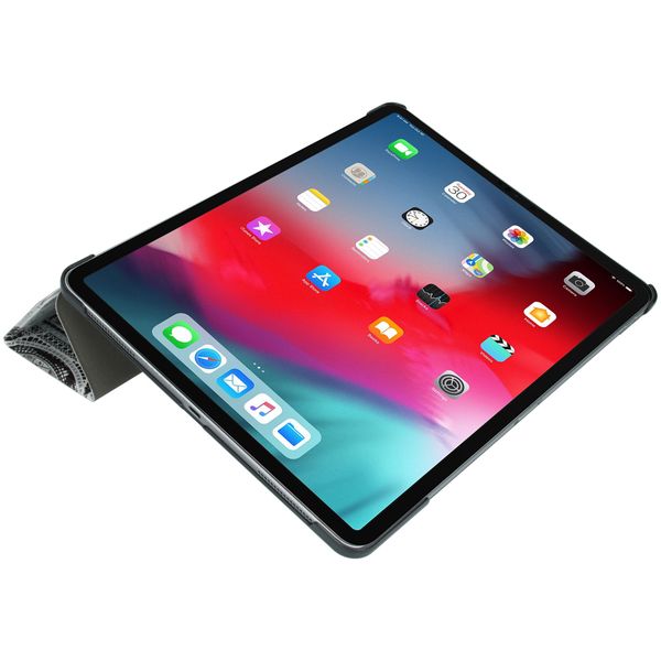 imoshion Design Trifold Bookcase iPad Pro 12.9 (2020) / iPad Pro 12.9 (2018) - Parijs