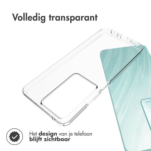 Accezz Clear Backcover OnePlus Nord N30 SE - Transparant