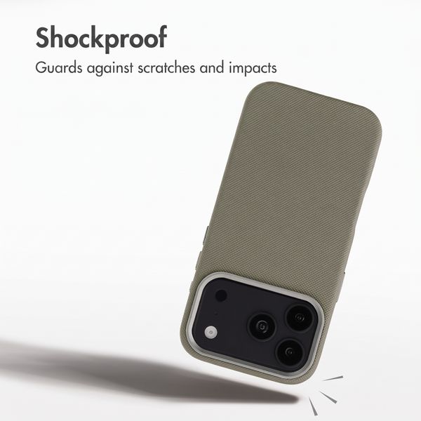 Accezz Mesh Back Cover with MagSafe Apple iPhone 17 Pro Max - Dark Grey