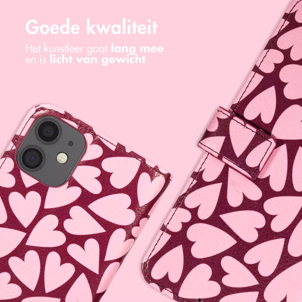 imoshion Design Bookcase Apple iPhone 11 - Hearty Blush