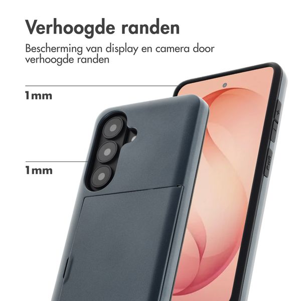 imoshion Backcover met pasjeshouder Samsung Galaxy S26 Plus - Donkerblauw
