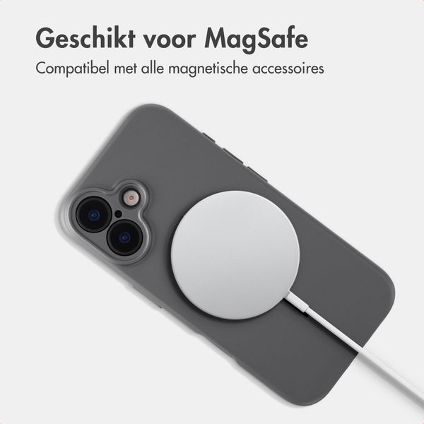 Accezz Grip Backcover met MagSafe Apple iPhone 17 - Grijs