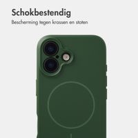 Accezz Grip Backcover met MagSafe Apple iPhone 16 - Donkergroen