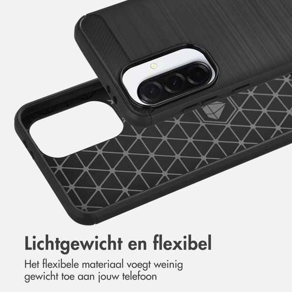 imoshion Brushed Backcover Samsung Galaxy A37 (5G) - Zwart