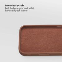 Selencia Olyn Detachable Bookcase with MagSafe Apple iPhone 17 Pro - Brown
