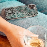 imoshion Design hoesje iPhone 12 (Pro) - Bladeren - Groen