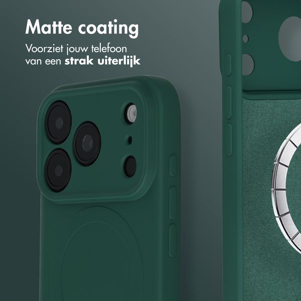imoshion Color Backcover met MagSafe Apple iPhone 18 Pro Max / 17 Pro Max - Donkergroen